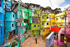 красками dulux раскрасили города