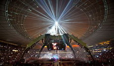 центр управления звуком или digico в  360° tour  группы u2